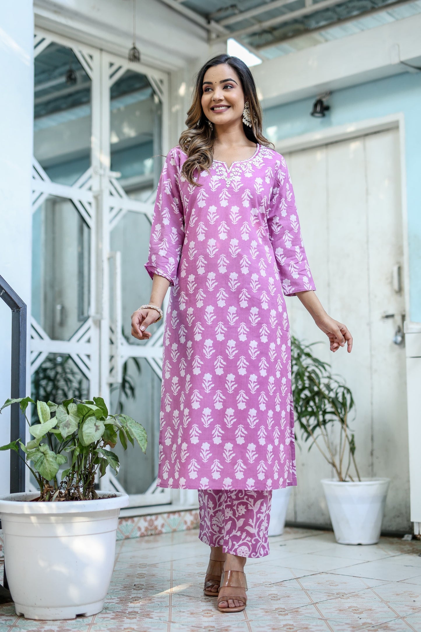 Gulabari Rosy Delight Suit Set - Doriya