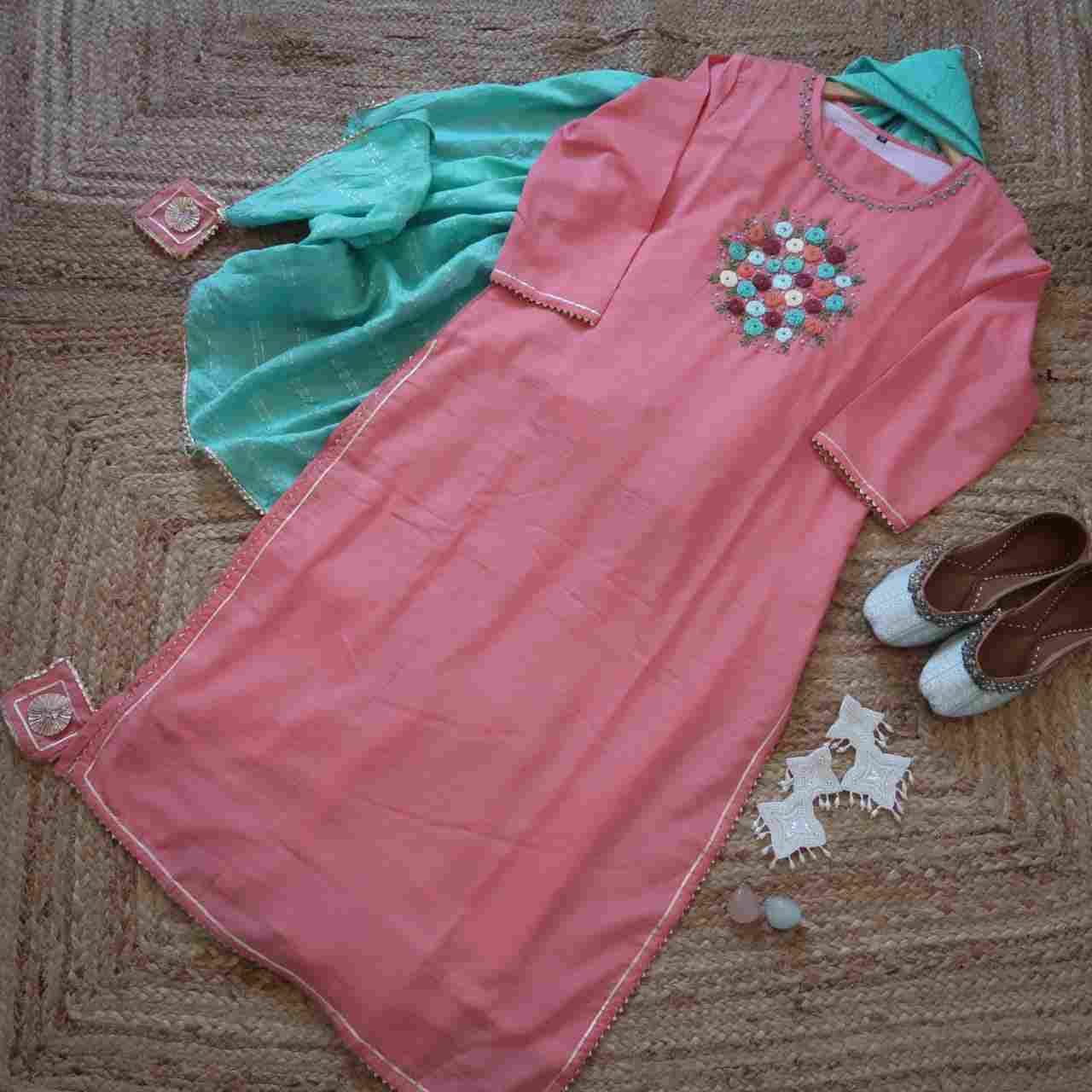French Rose Suit Set