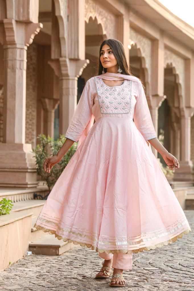 Pastel Kiss Festive Ready Suit