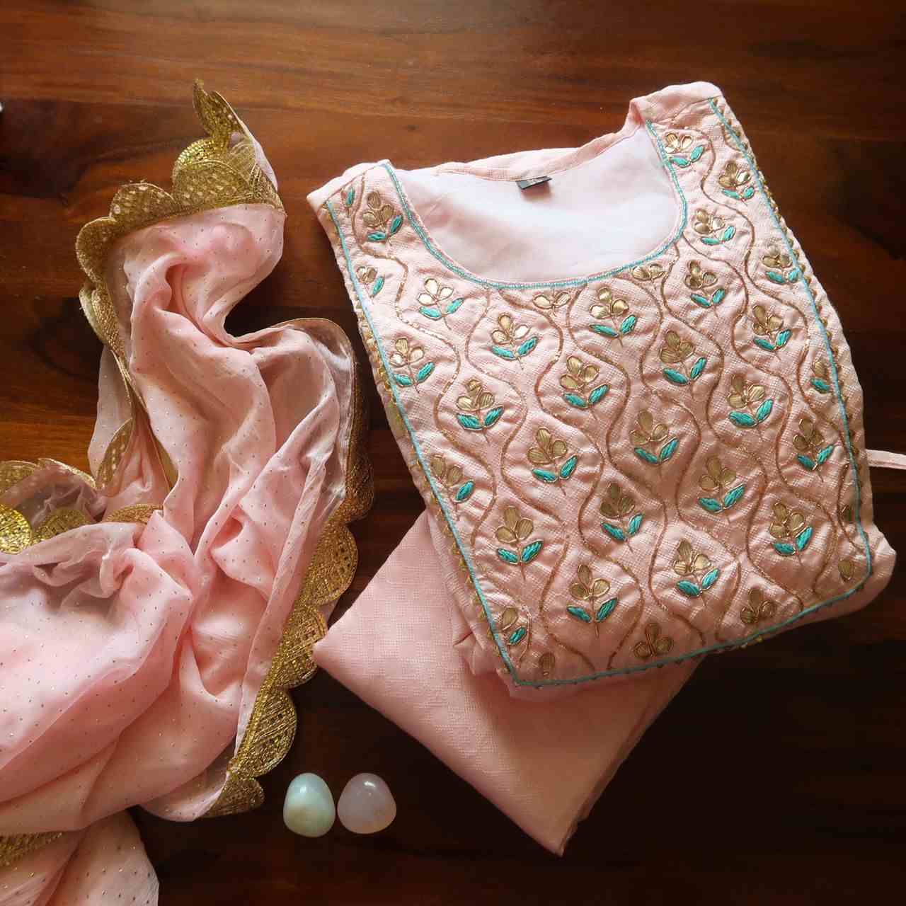 Pastel Kiss Festive Ready Suit