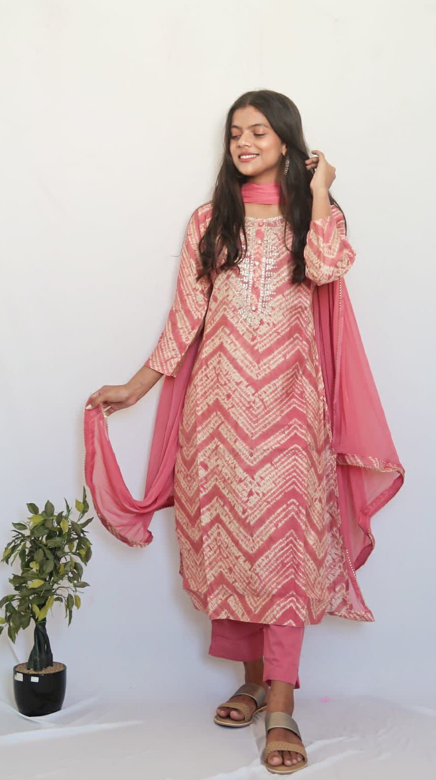 Pink Grace Suit Set