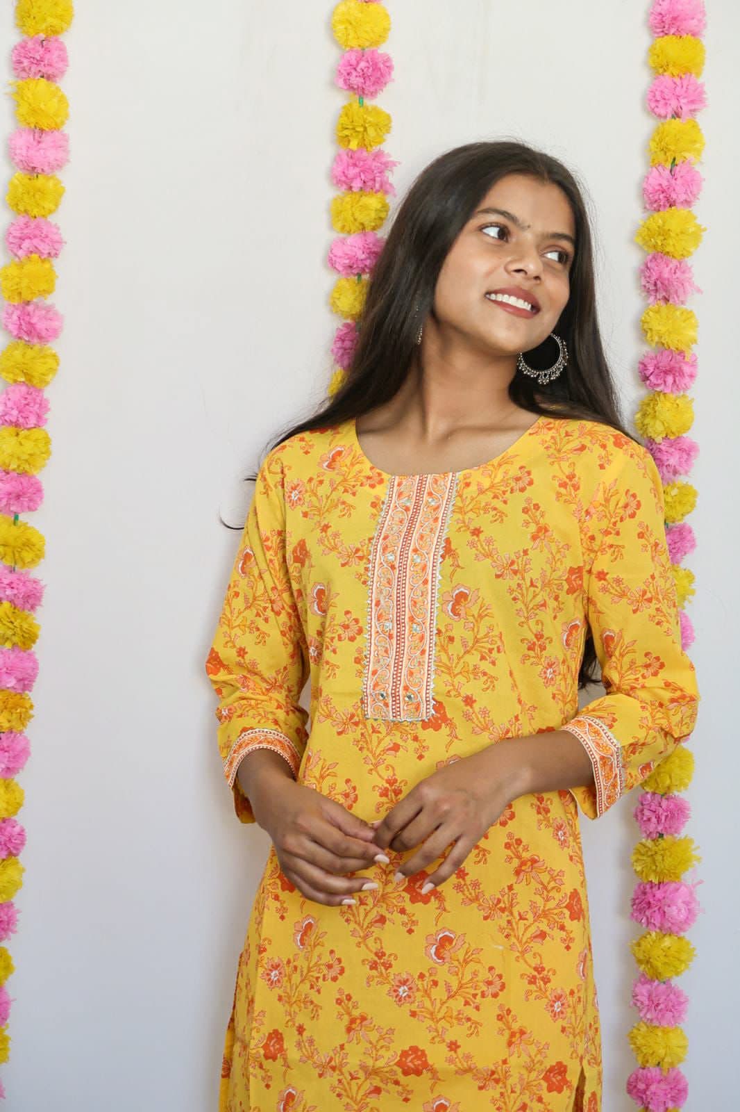 Sunflower Orange Suit Set