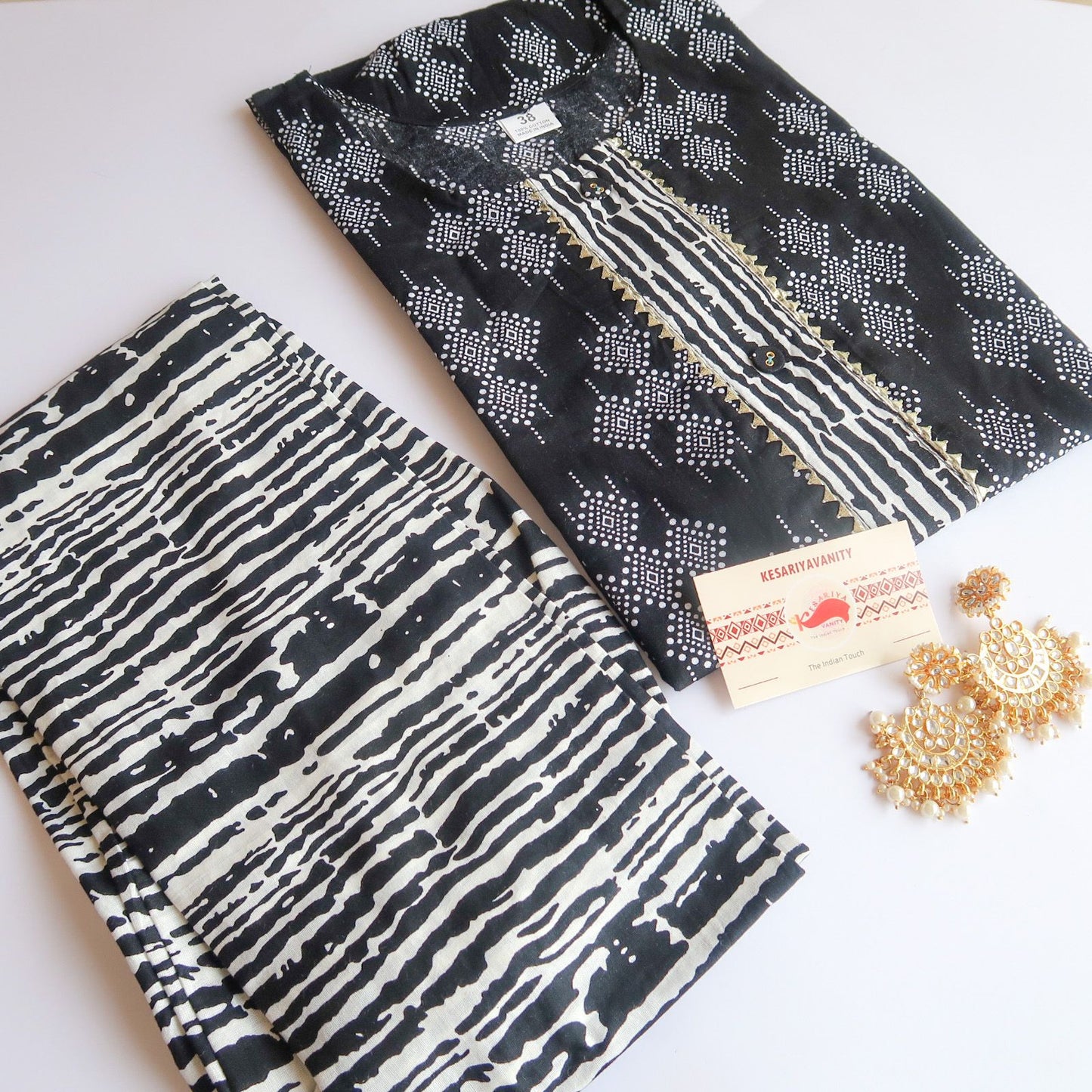Black & White Suit Set