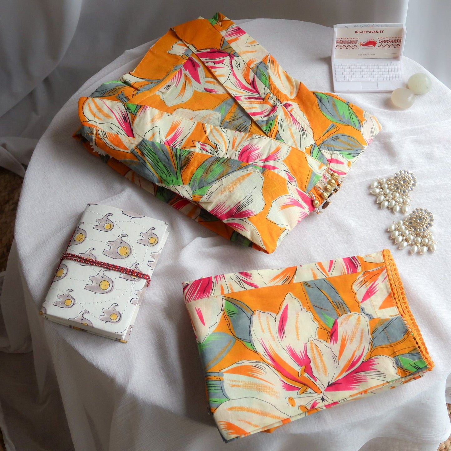 Bumblebee Blooms Cotton Suit Set - EOFY SALE