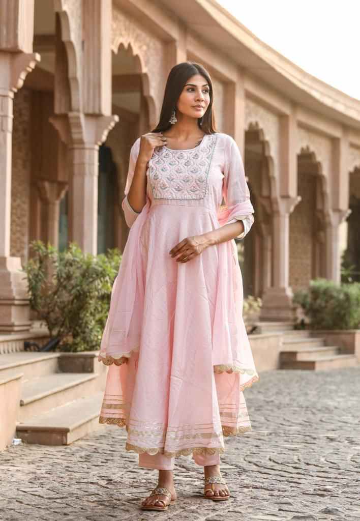 Pastel Kiss Festive Ready Suit
