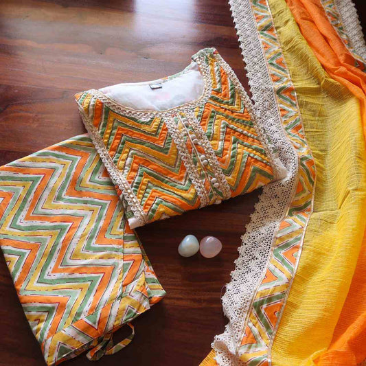 Satrangi Re Cotton Suit