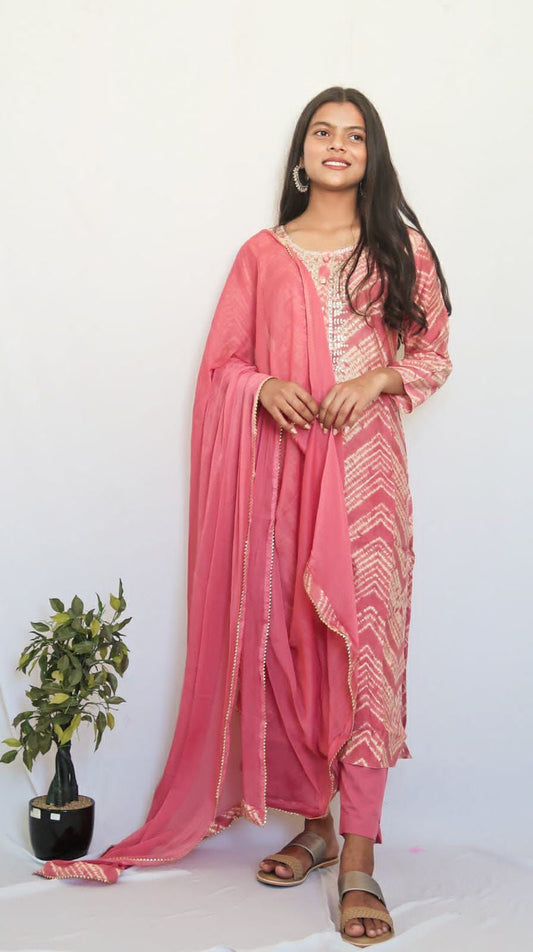 Pink Grace Suit Set