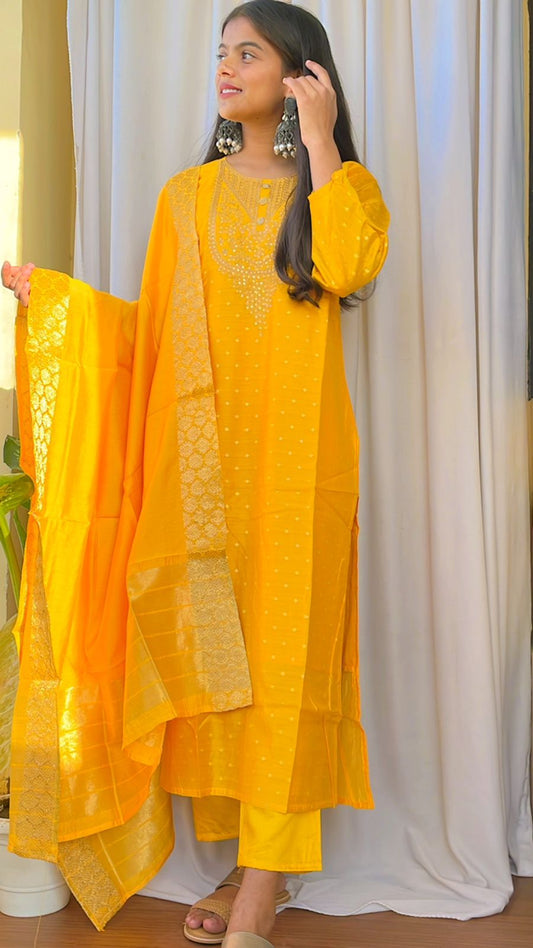 Haldi Ka Haldi Suit Set