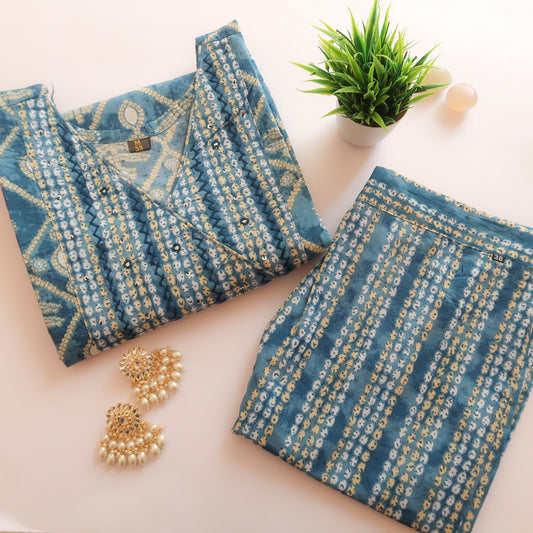 Cobalt Blue Suit Set