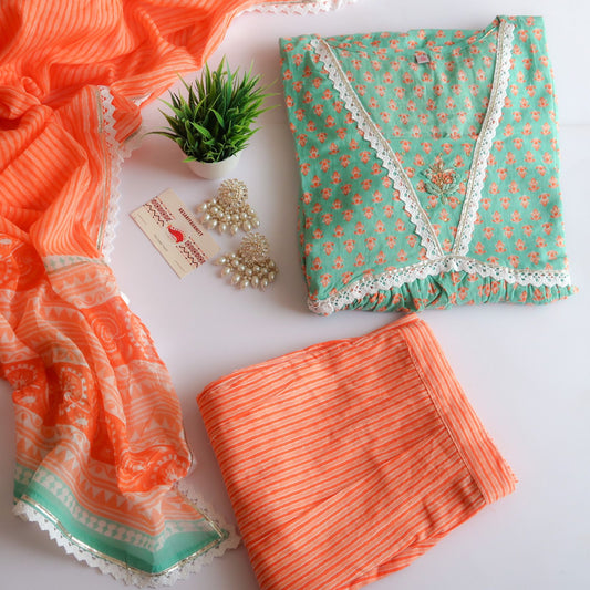 Blissful Soft Cotton Suit